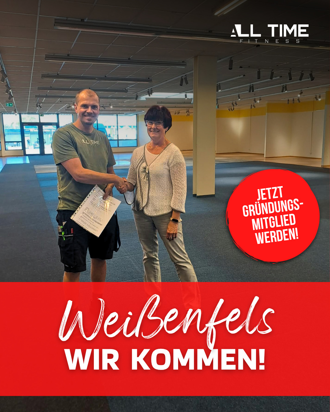 All Time Fitness Weißenfels – Ankündigung des neuen Standorts